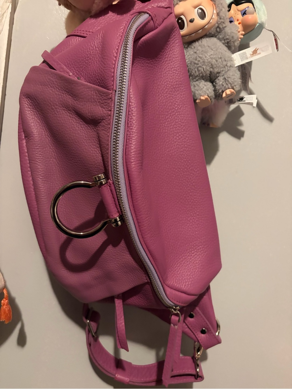 Sapahn Dominique lilac belt bag - Picture 8 of 11